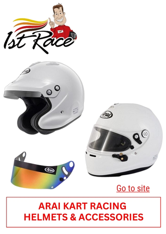 1. 1ST RACE -ARAI HELMETS & ACCESSORIES