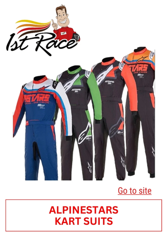 3. 1ST RACE - ALPINESTARS KART RACING SUIT