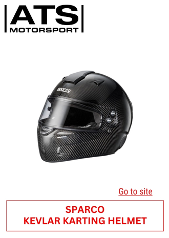 33. ATS MOTORSPORT - SPARCO KEVLAR KARTING HELMET