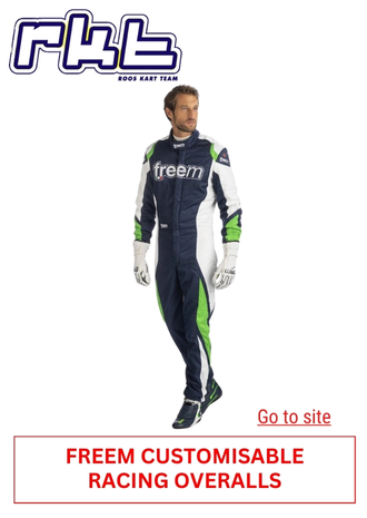 35. RKT RACING - FREEM CUSTOMISABL RACING OVERALLS