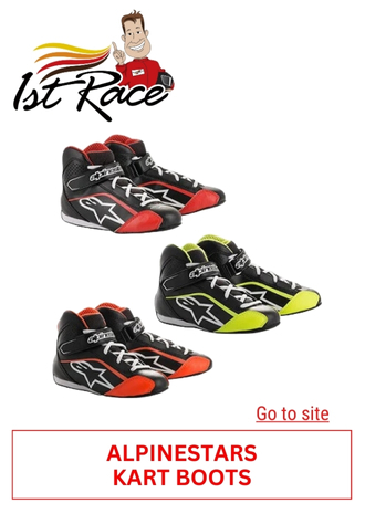 4. 1ST RACE - ALPIENSTARS KART RACING BOOTS