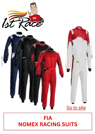 4. 1ST RACE - FIA NOMEX RACING SUITS