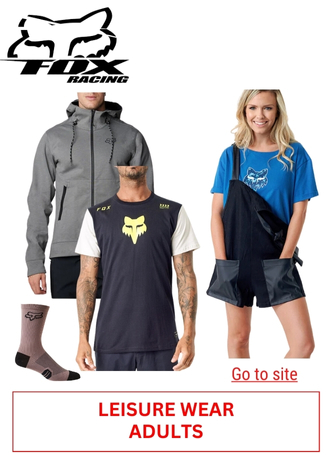 43.FOX RACING CASUALWEAR - ADULTS