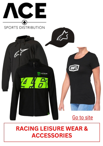 44. ACE SPORTS -RACING CASUALWEAR & ACCESSORIES