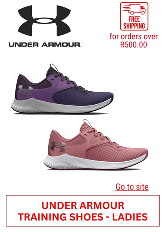 54. UNDER ARMOUR TRAINING SHOES - LADIES