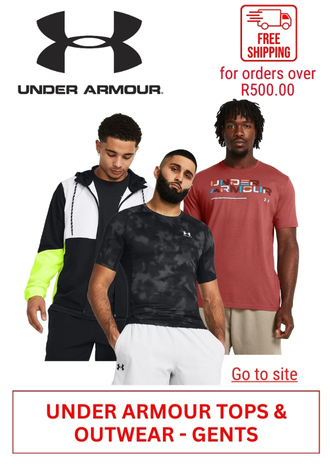 55.55. UNDER ARMOUR TOPS & OUTWEAR - GENTS