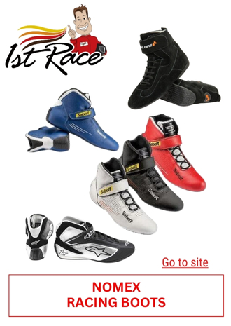 6.1ST RACE - NOMEX RACING BOOTS