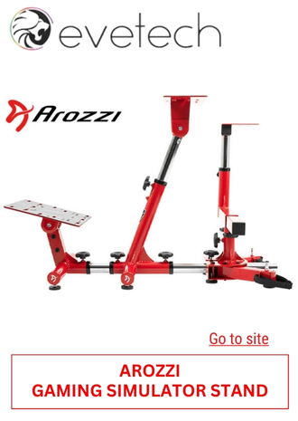 EVETECH - AROZZI GAMING SIMULATOR STAND