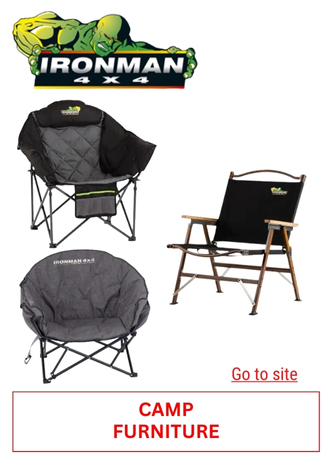 1. IRONMAN - CAMP FURNITURE