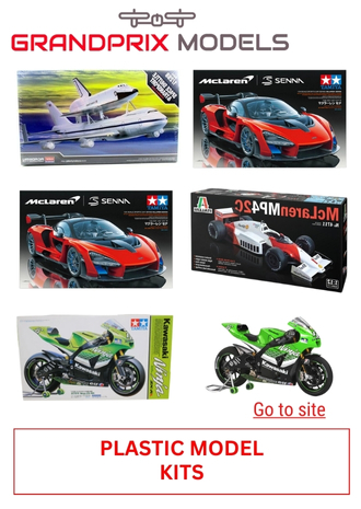 10. GRANDPRIX MODELS - PLASTIC MODEL KITS