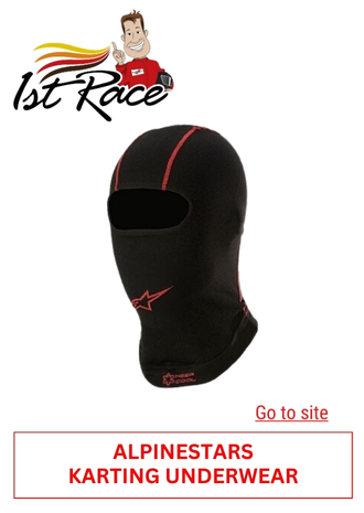 11. 1ST RACE - ALPINESTARS KART RACING UNDERWEAR & WETSUIT