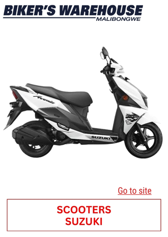 11. BIKERS WAREHOUSE - SCOOTERS SUZUKI