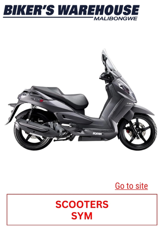 12. BIKERS WAREHOUSE - SCOOTERS SYM