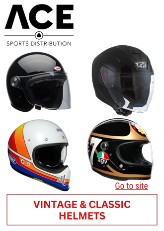 123. ACE SPORTS - VINTAGE & CLASSIC HELMETS