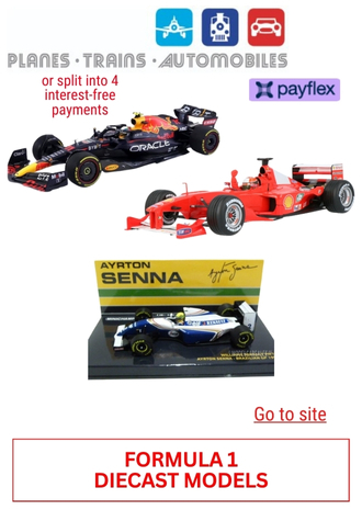 15. PLANES TRAINS - FORMULA 1 MINI COLLECTABLES & GIFTS (1)