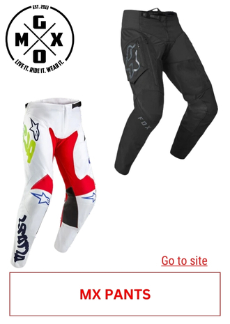 16. GO MX - MX PANTS