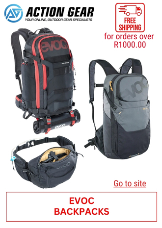 17. ACTION GEAR - EVOC BACKPACKS