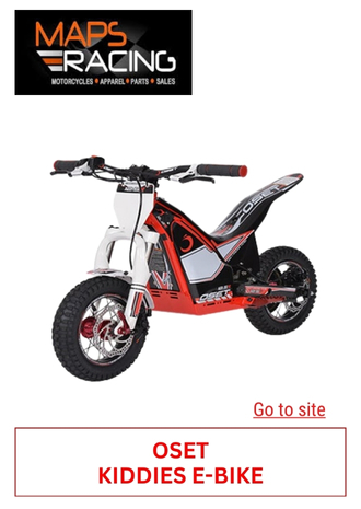 19. MAPS RACING - OSET KIDDIES EBIKE