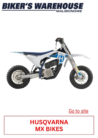 2. BIKERS WAREHOUSE -HUSQVARNA MX BIKES