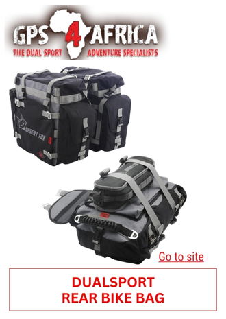 22. GPS 4 AFRICA - DUALSPORT REAR BIKE BAG