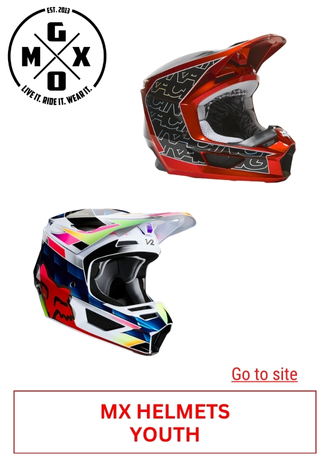 23. GO MX - MX HELMETS - YOUTH