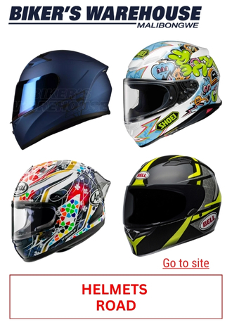 27. BIKERS WAREHOUSE - HELMETS ROAD