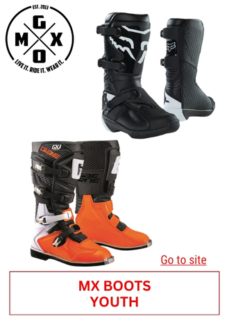 27. GO MX - MX BOOTS YOUTH