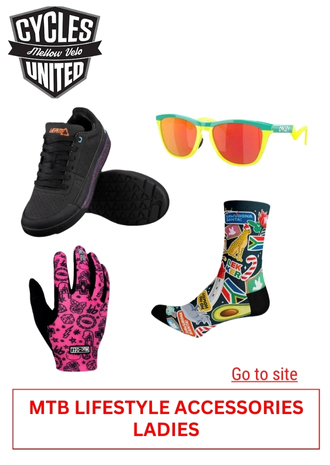 28. CYCLES UNITED - MTB LIFESTYLE ACCESSORIES - LADIES