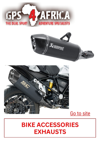 30. GPS 4 AFRICA - BIKE ACCESSORIES - EXHAUSTS