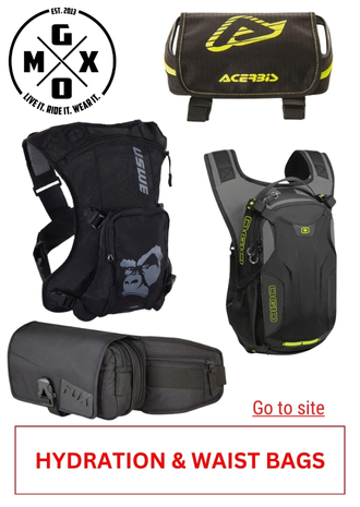 32. GO MX - HYDRATION & WAIST BAGS