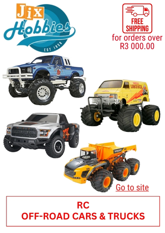 32. JIX HOBBIES - RC OFF ROAD CARS