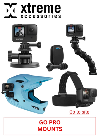 33. XTREME XCCESSORIES - GO PRO MOUNTS