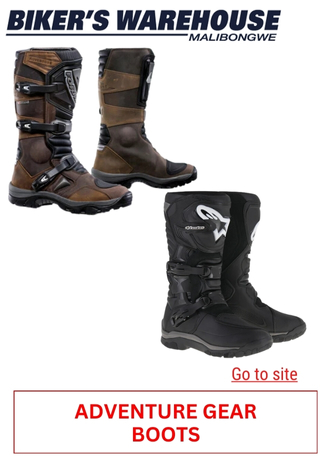 34. BIKERS WAREHOUSE - ADVENTURE GEAR - BOOTS