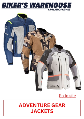 36. BIKERS WAREHOUSE - ADVENTURE GEAR JACKETS