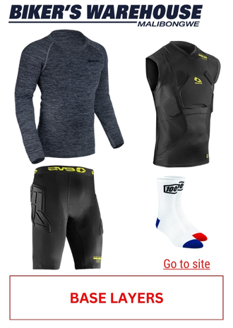 36. BIKERS WAREHOUSE - BASE LAYERS