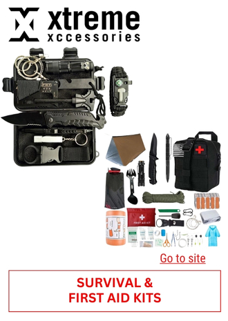 36. XTREME XCCESSORIES - SURVIVAL & FIRST AID KITS