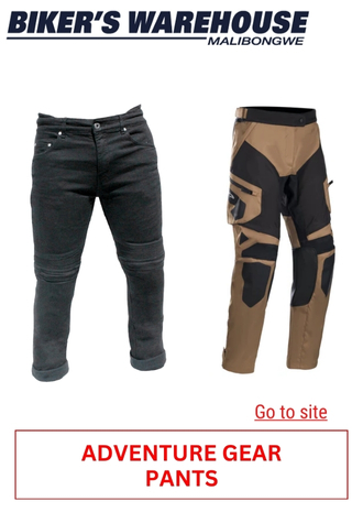 37. BIKERS WAREHOUSE - ADVENTURE GEAR - PANTS