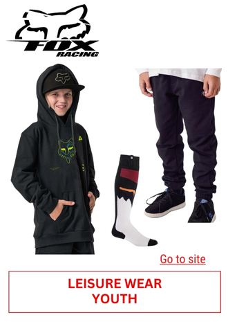 38. FOX RACING CASUALWEAR - YOUTH