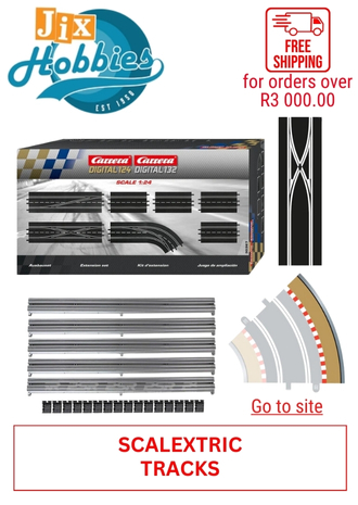 38. JIX HOBBIES - SCALEXTRIC TRACKS