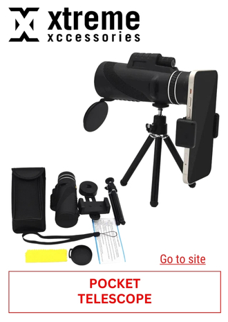 38. XTREME XCCESSORIES - POCKET TELESCOPE