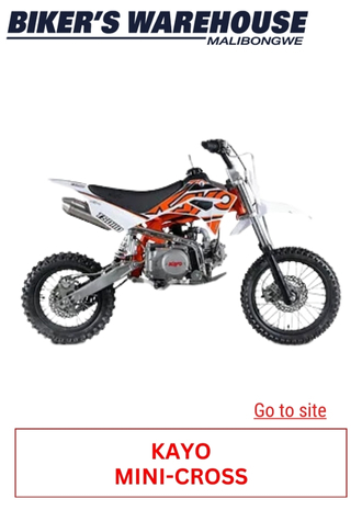 4.PIT BIKES - KAYO MINI-CROSS