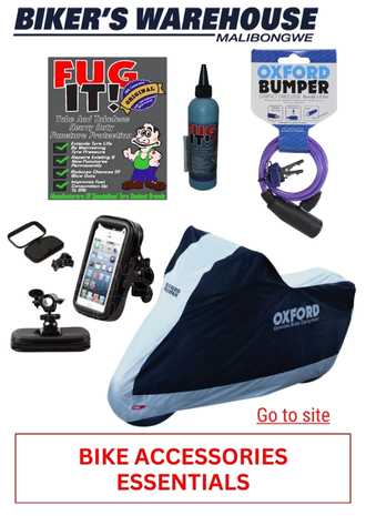 41. BIKERS WAREHOUSE - BIKE ACCESSORIES - ESSENTIALS