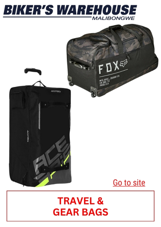 42. BIKERS WAREHOUSE - TRAVEL & GEAR BAGS