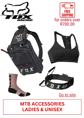 42. FOX RACING -MTB ACCESSORIES - LADIES & UNISEX