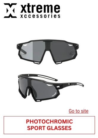 43. XTREME ACCESSORIES -PHOTOCHROMIC SPORTS GLASSES