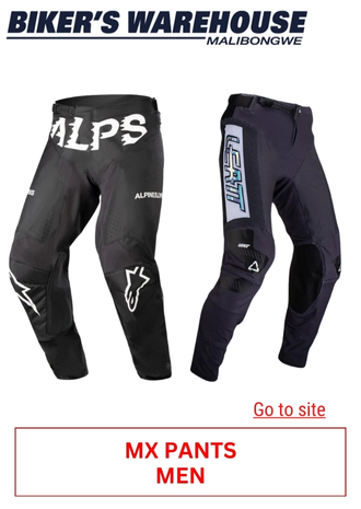 44. BIKERS WAREHOUSDE - MX PANTS MEN