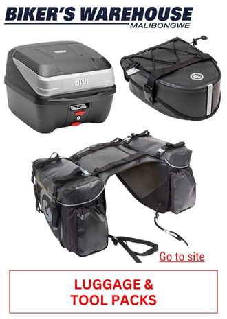 44. BIKERS WAREHOUSE - LUGGAGE & TOOL PACKS