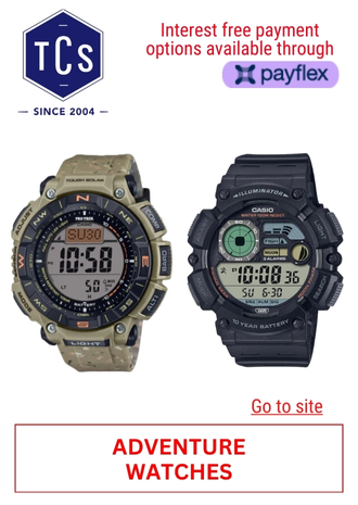 44. THE CASIO SHOP - ADVENTURE WATCHES