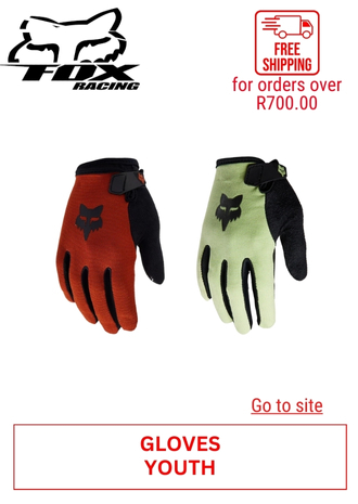 46. FOX RACING - GLOVES YOUTH