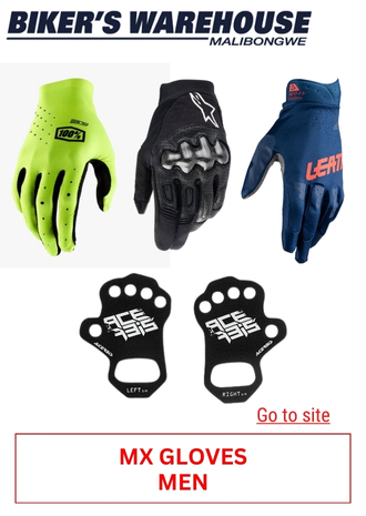 47. BIKERS WAREHOUSE - MX GLOVES - MEN